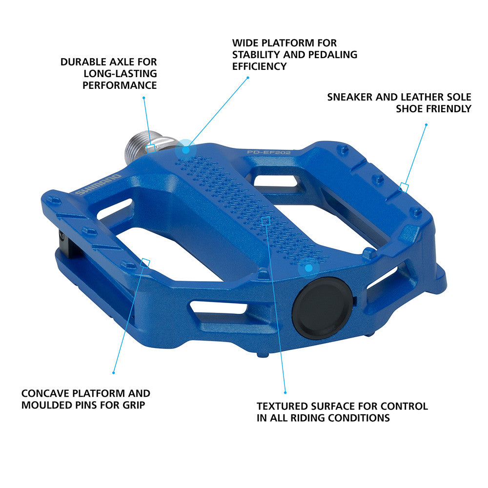 shimano platform pedals PD-EF202 Pedal