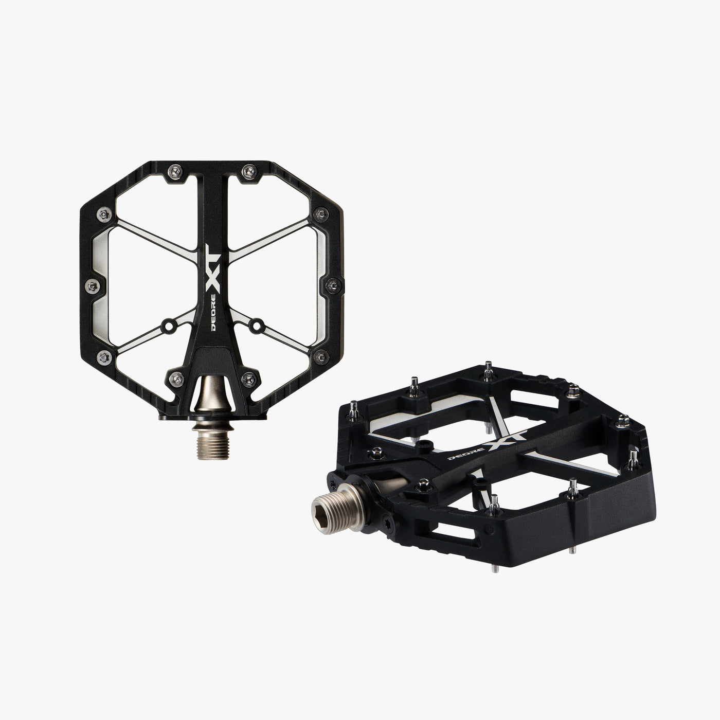 shimano xlc pedale Deore XT PD-M8240 | Trail and Enduro Pedal Category:E Bike Trekking_SR Suntour Mobie25 Air LOR style pedal body for Strap | Lens | Frame:Space Walker Teal | Smoke | White Mountainbike Feel 900 S