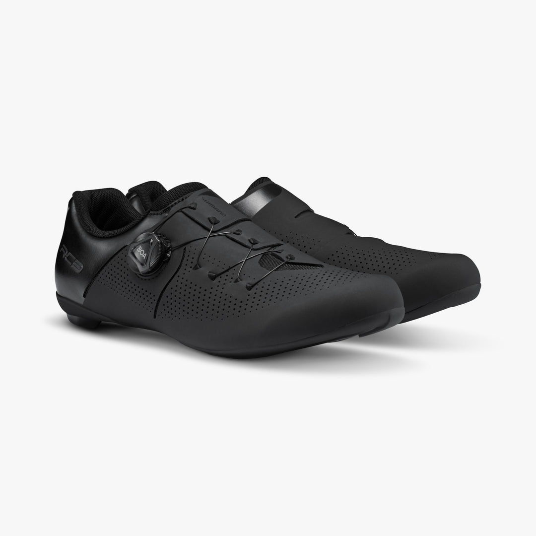 SHIMANO SH-RC302 WIDE ブラック シューズ 41 SH-RC302 Wide | Road Cycling Footwear | Ride Shimano Canada